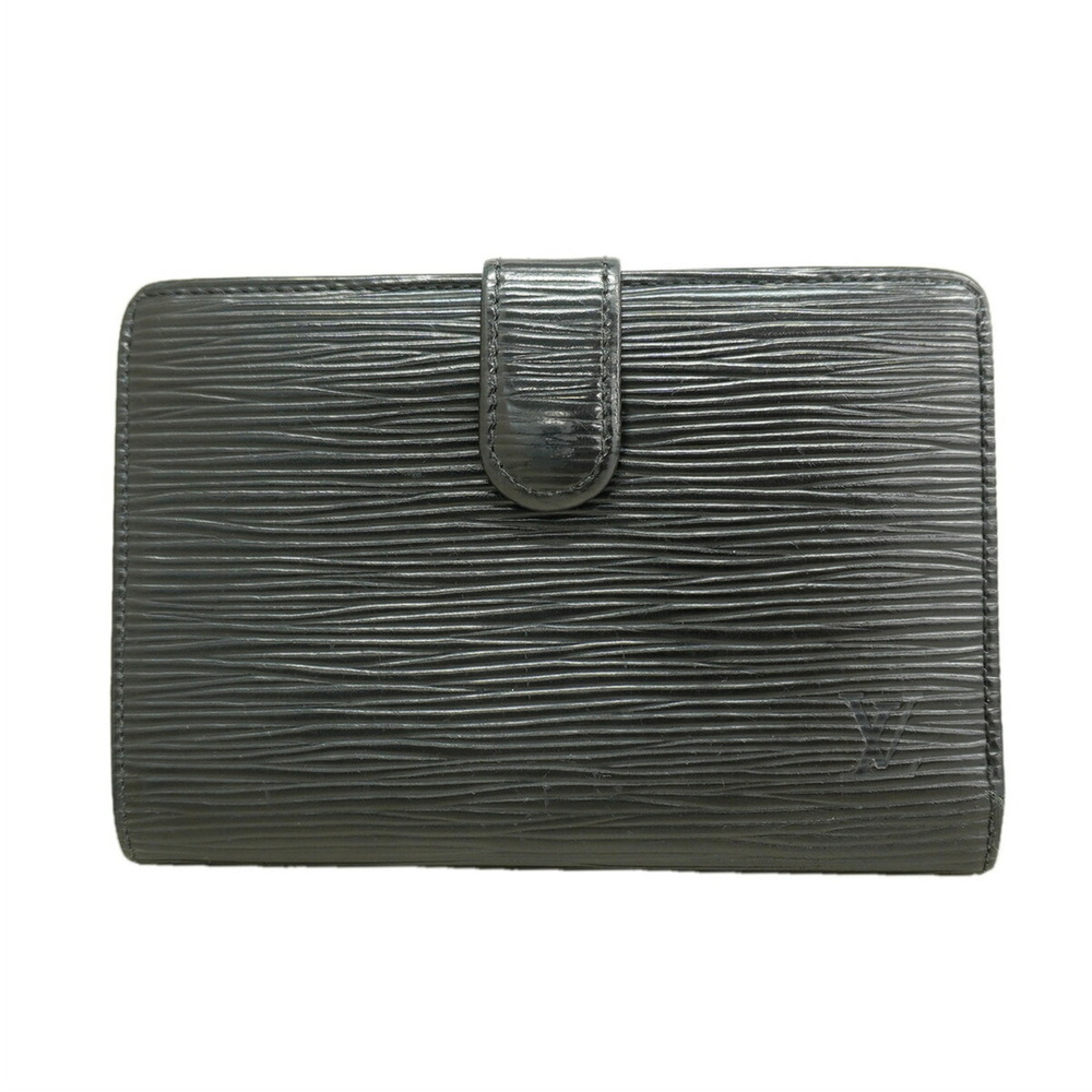 Louis Vuitton Epi Portemonnaie Viennois Wallet M63242 Noir (Women's)